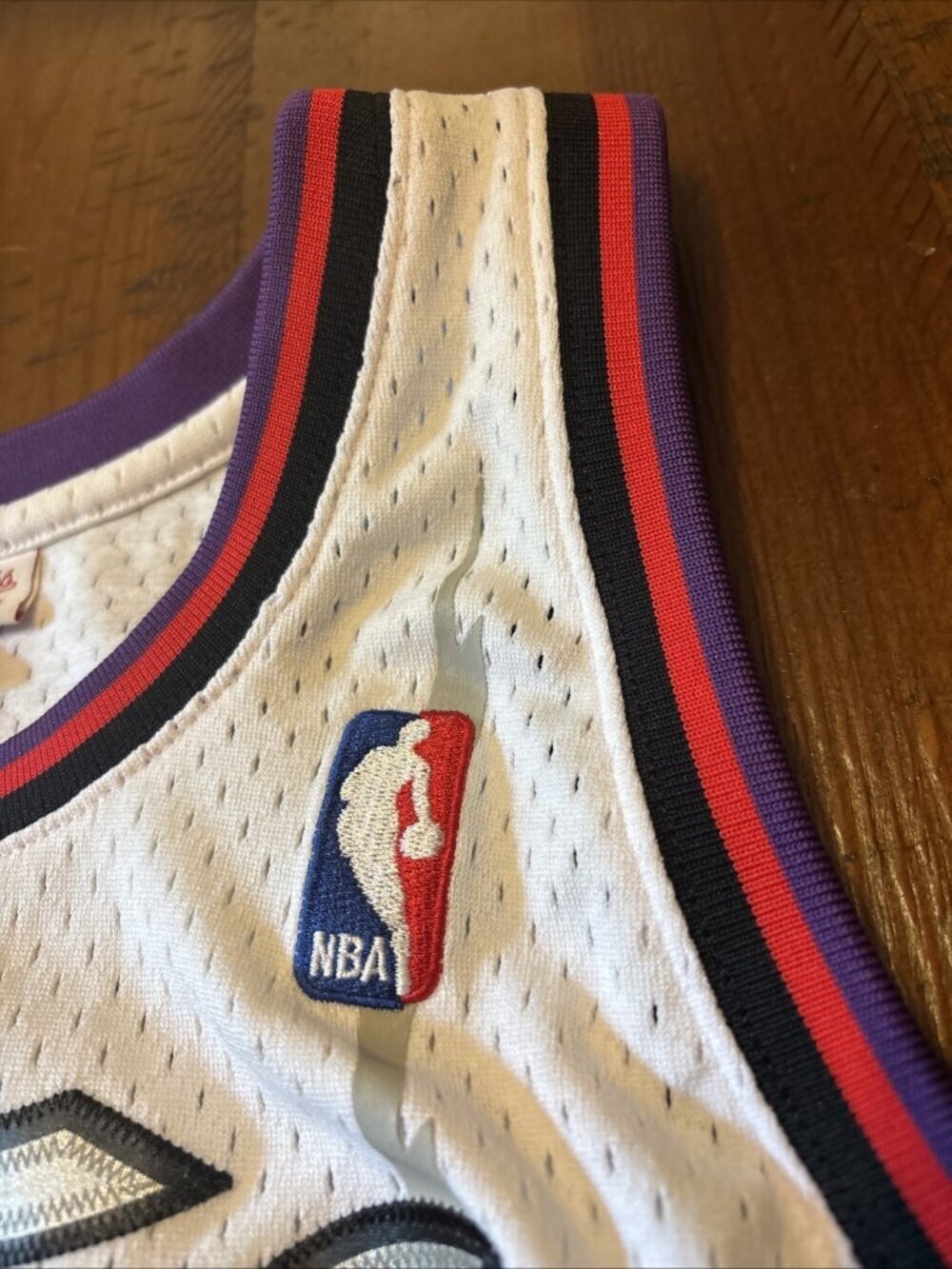 1998-99 Tracy McGrady #1 Raptors Mens Mitchell & Ness Swingman Jersey Size Large - Picture 4 of 10